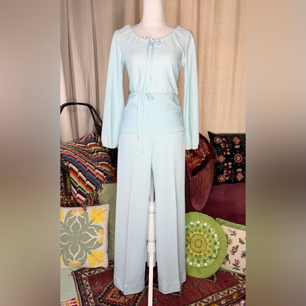 60s Sweater Set Pantsuit